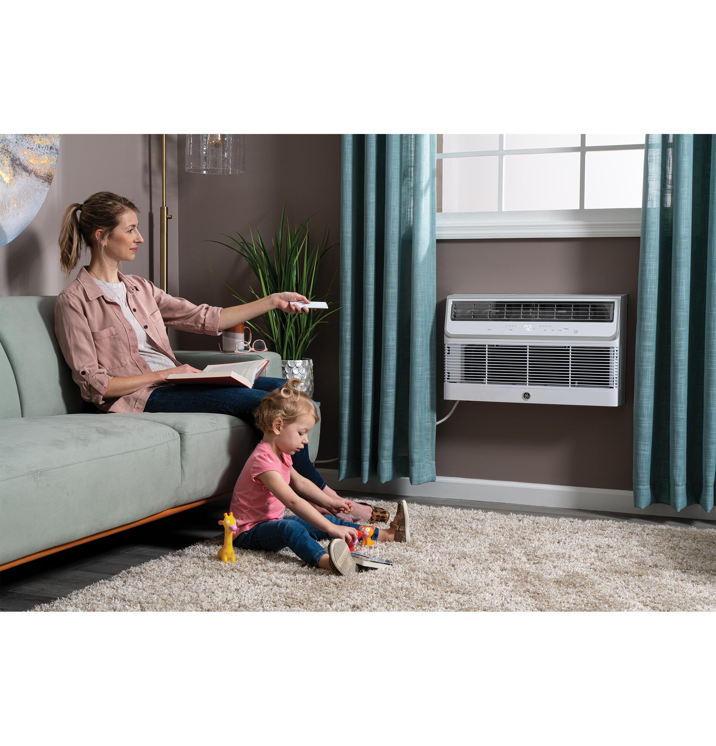 Ge Appliances AJCQ06LWH Ge® 115 Volt Built-In Cool-Only Room Air Conditioner