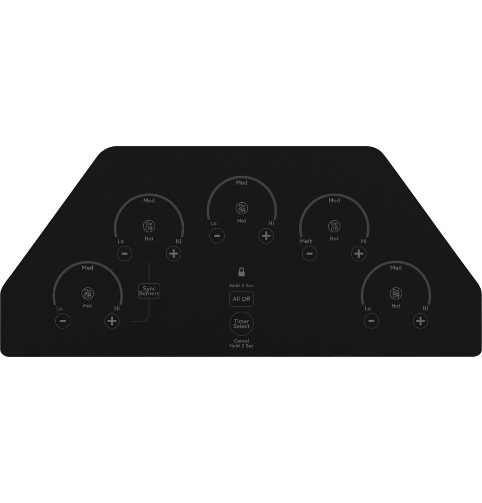 Cafe CEP90362NSS Café 36" Touch-Control Electric Cooktop