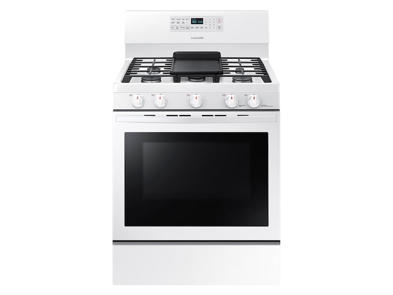 Samsung NX58T5601SW 5.8 Cu. Ft. Freestanding Gas Range With Convection In White