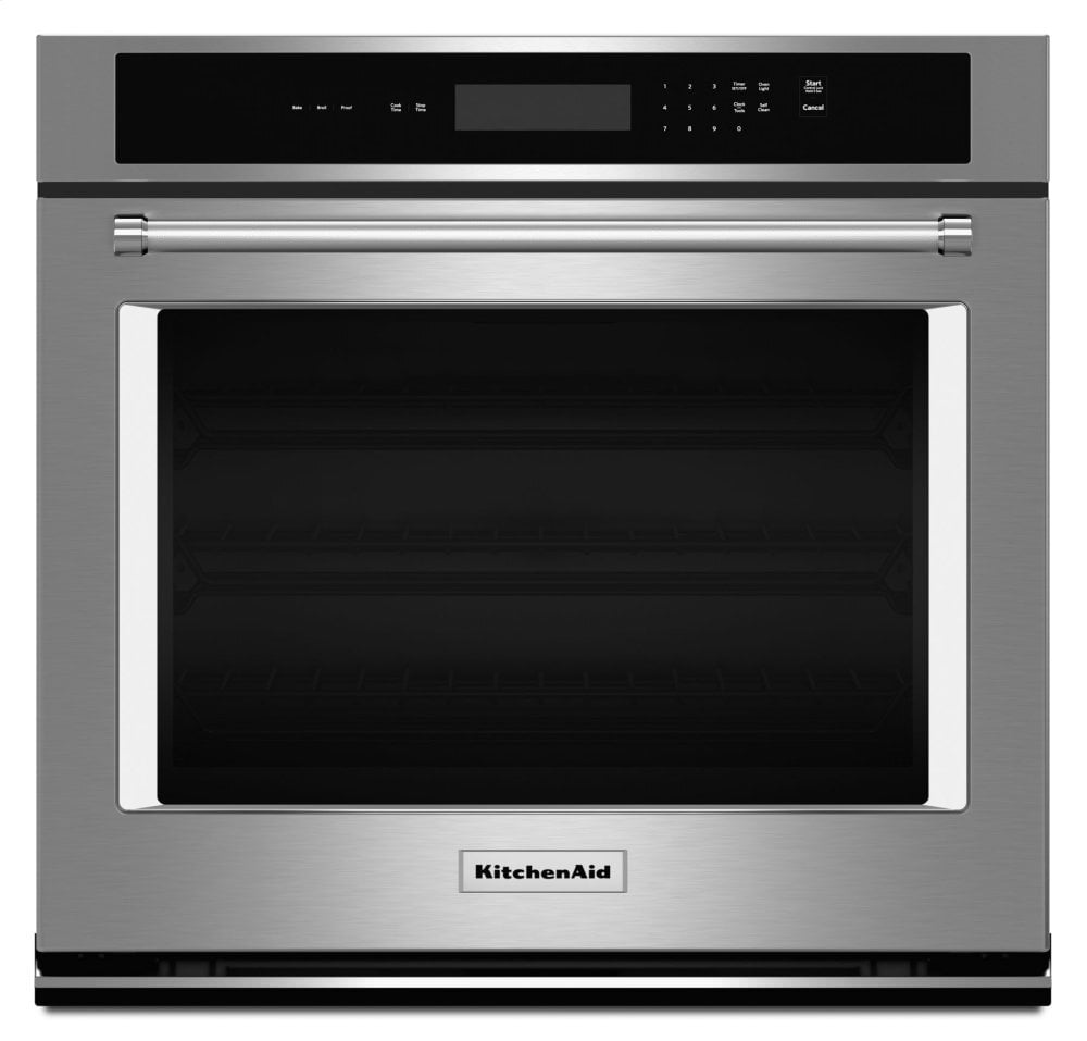 Kitchenaid KOST107ESS 27" Single Wall Oven® With Even-Heat™ Thermal Bake/Broil - Stainless Steel