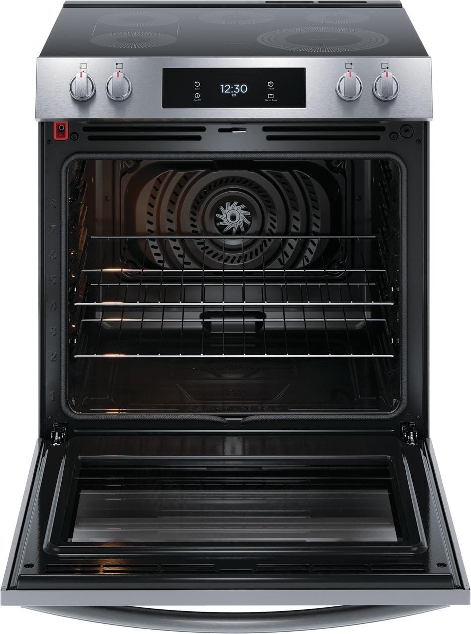 Frigidaire GCFE3060BF Frigidaire Gallery 30" Front Control Electric Range With Total Convection