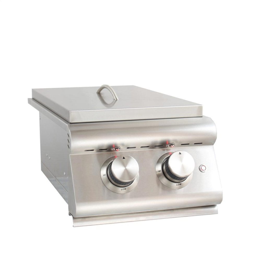 Blaze Grills BLZSB2LTELP Blaze Built-In Lte Double Side Burner With Lights, With Fuel Type - Propane