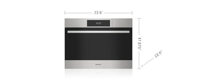 Wolf CSO2450TEST 24" E Series Transitional Convection Steam Oven