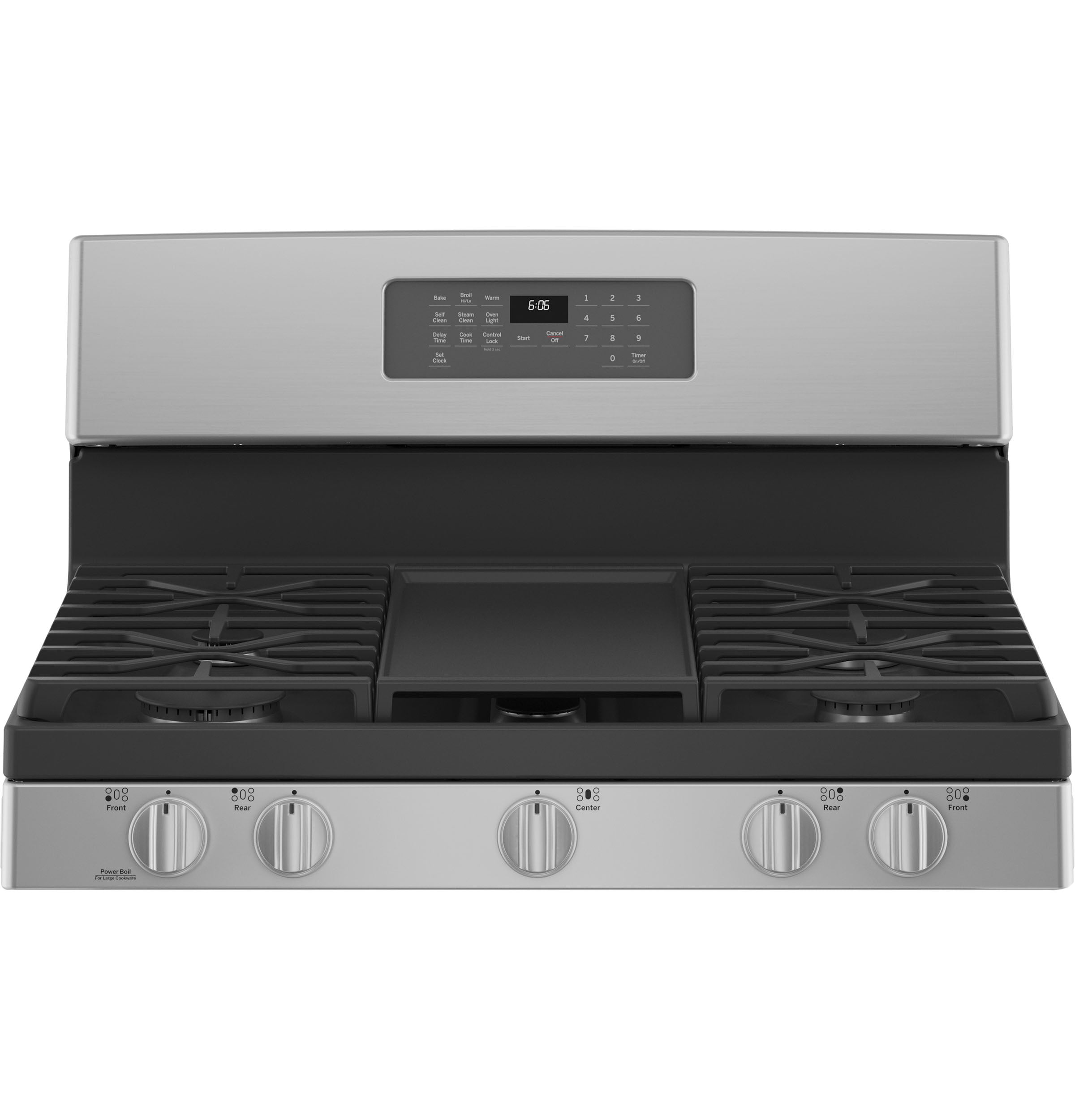 Ge Appliances JGB660YPFS Ge® 30" Free-Standing Gas Fingerprint Resistant Range
