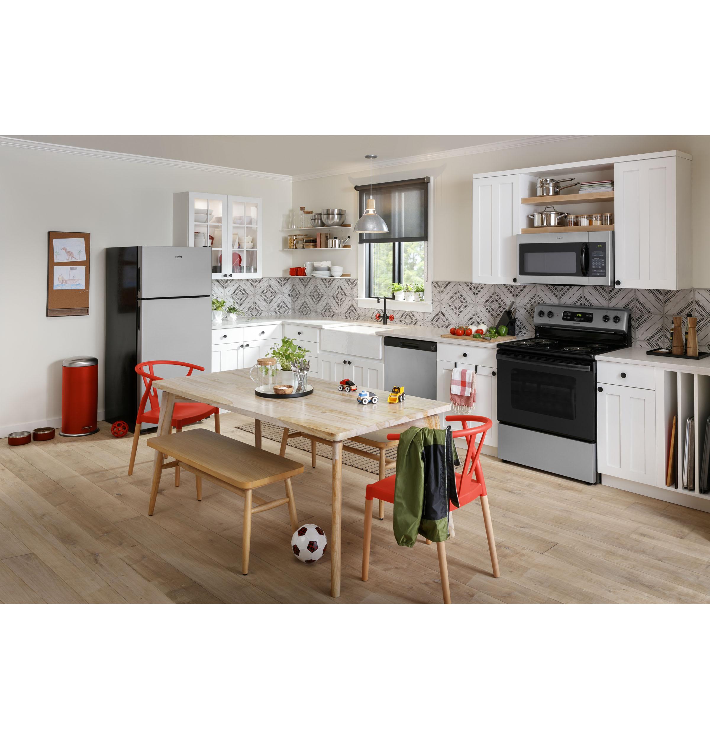 Hotpoint RVM5160MPSA Hotpoint® 1.6 Cu. Ft. Over-The-Range Microwave Oven
