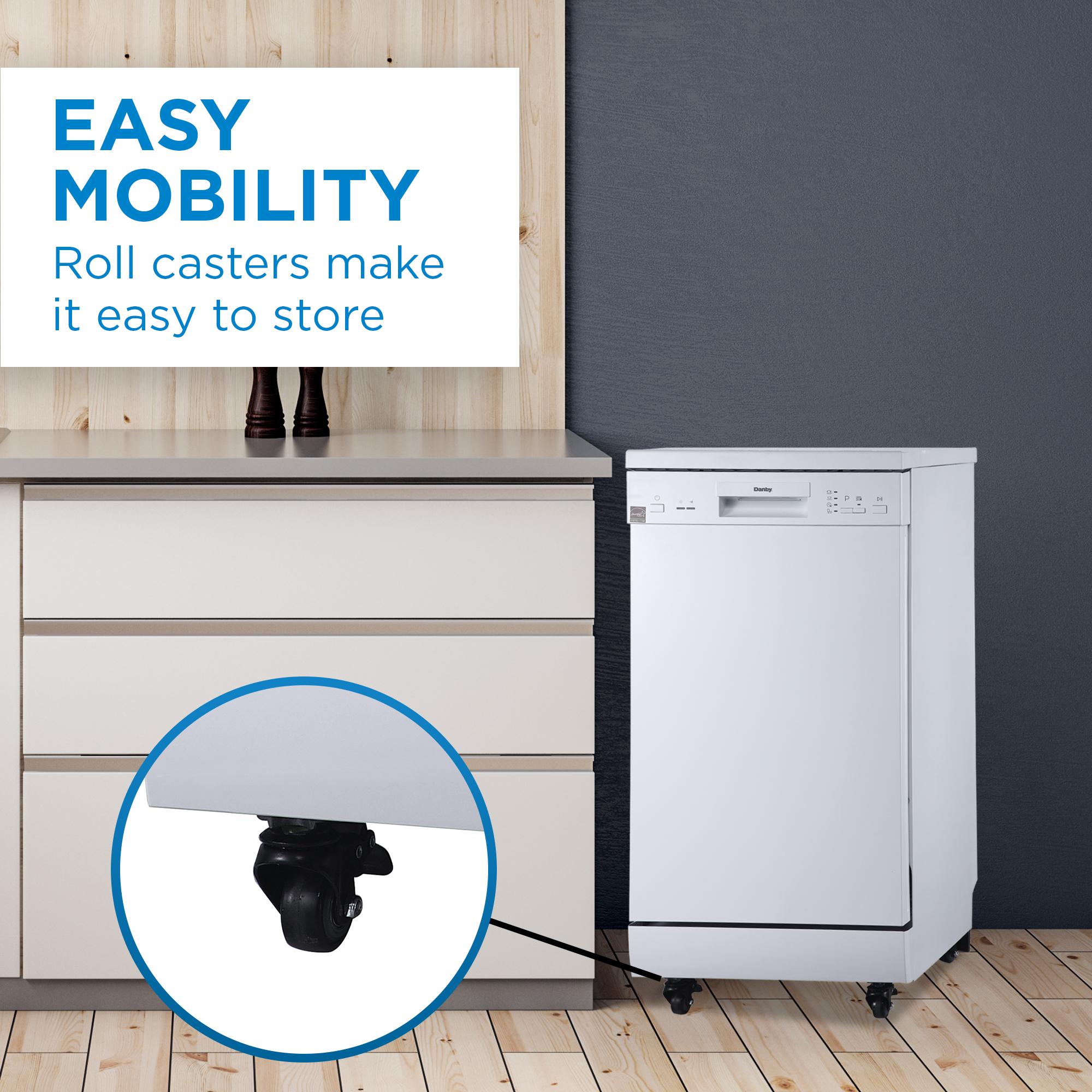 Danby DDW1805EWP Danby 18" Portable Dishwasher