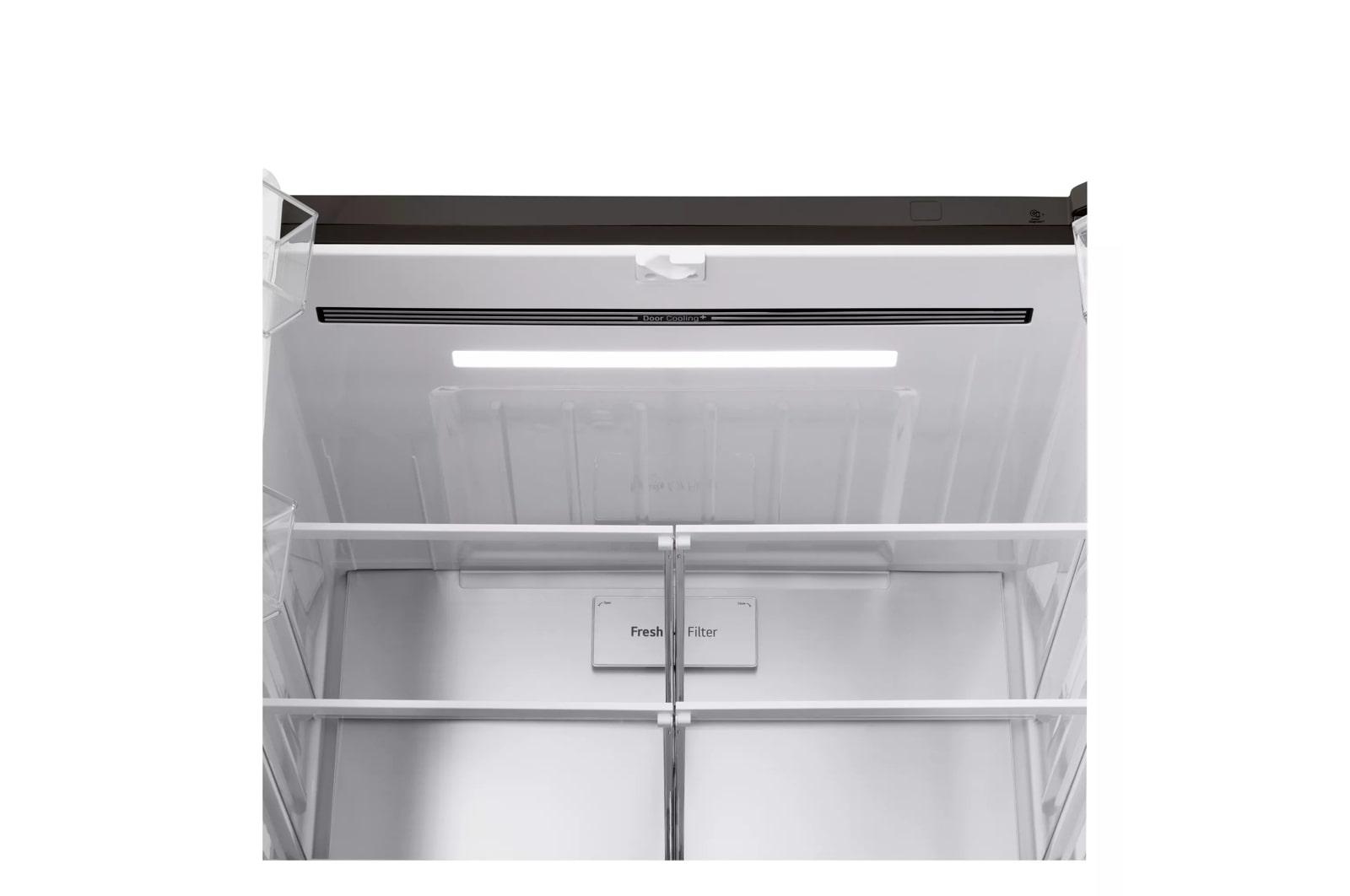 Lg LF29H8330D 29 Cu. Ft. Smart Standard-Depth Max™ 4-Door French Door Refrigerator With Full-Convert Drawer™