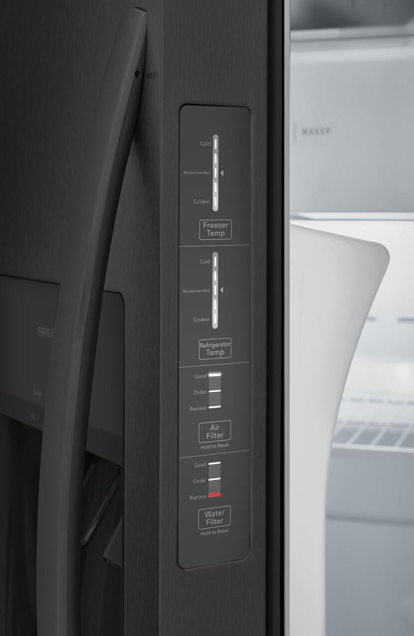 Frigidaire FRSS2323AD Frigidaire 22.3 Cu. Ft. 33'' Standard Depth Side By Side Refrigerator