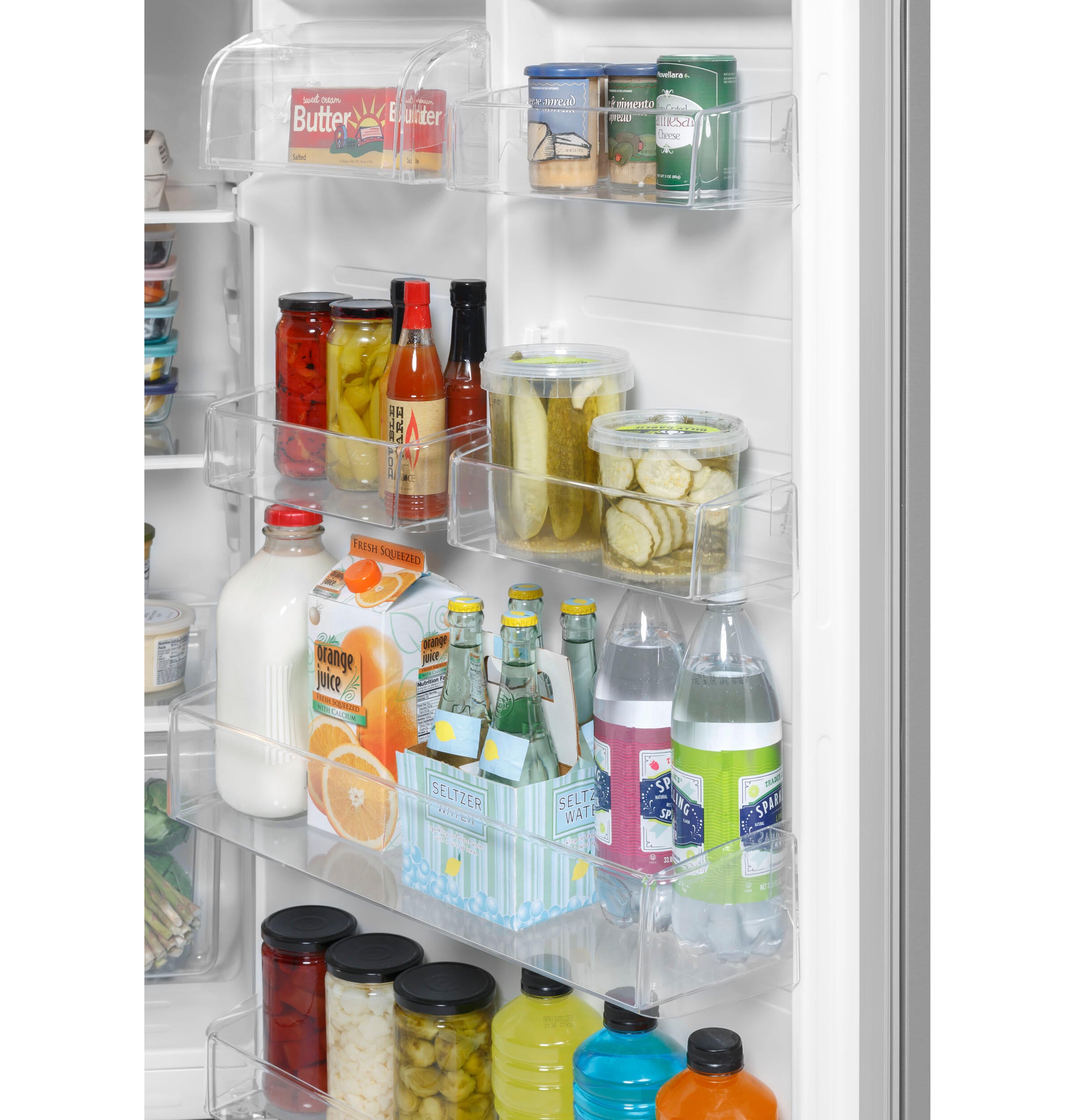 Ge Appliances GTE18MSRRSS Ge® Energy Star® 18.3 Cu. Ft. Top-Freezer Refrigerator