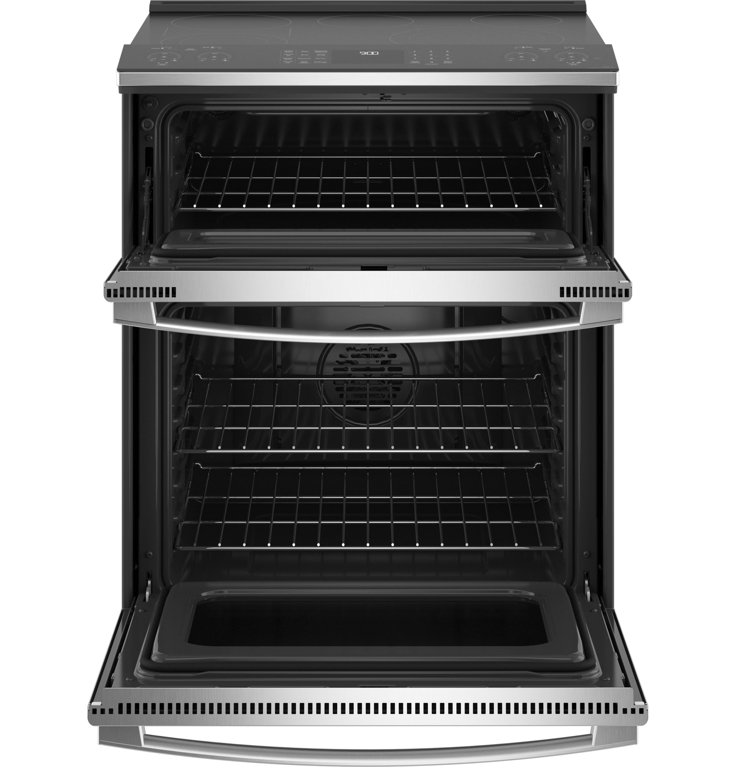 Ge Appliances PS960YPFS Ge Profile™ 30" Smart Slide-In Electric Double Oven Convection Fingerprint Resistant Range