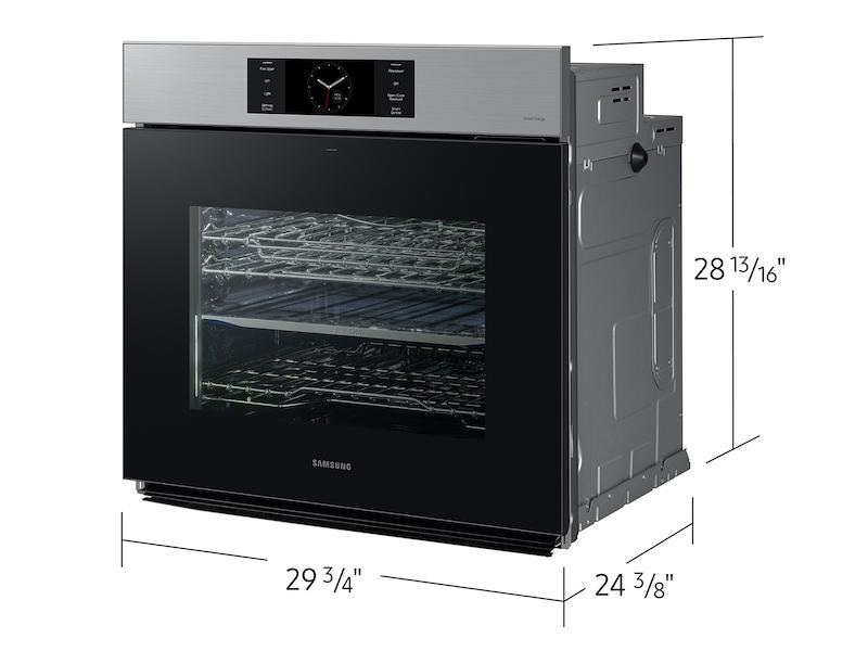 Samsung NV51CG700SSR Bespoke 30" Stainless Steel Single Wall Oven With Ai Pro Cooking™ Camera