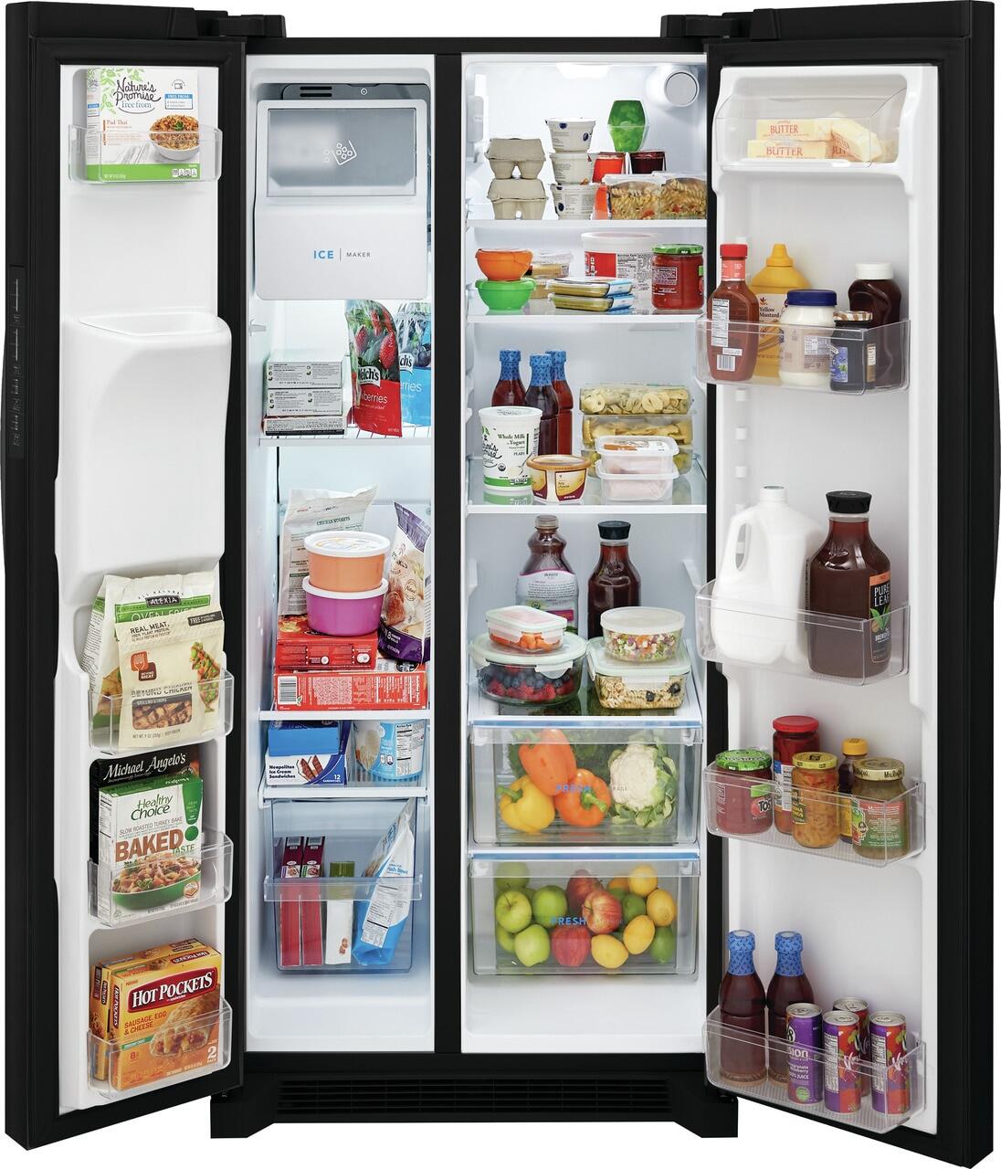 Frigidaire FRSS2323AB Frigidaire 22.3 Cu. Ft. 33'' Standard Depth Side By Side Refrigerator