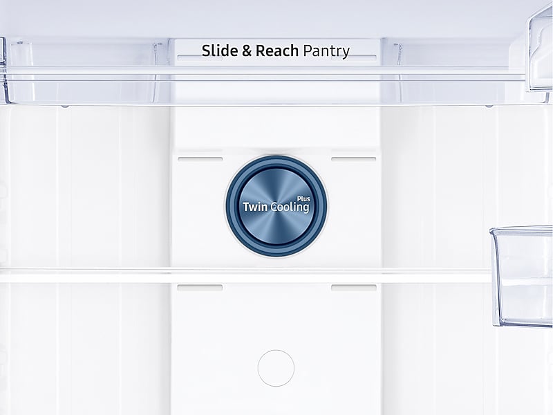 Samsung RT21M6215SR 21 Cu. Ft. Top Freezer Refrigerator With Flexzone™ And Ice Maker In Stainless Steel