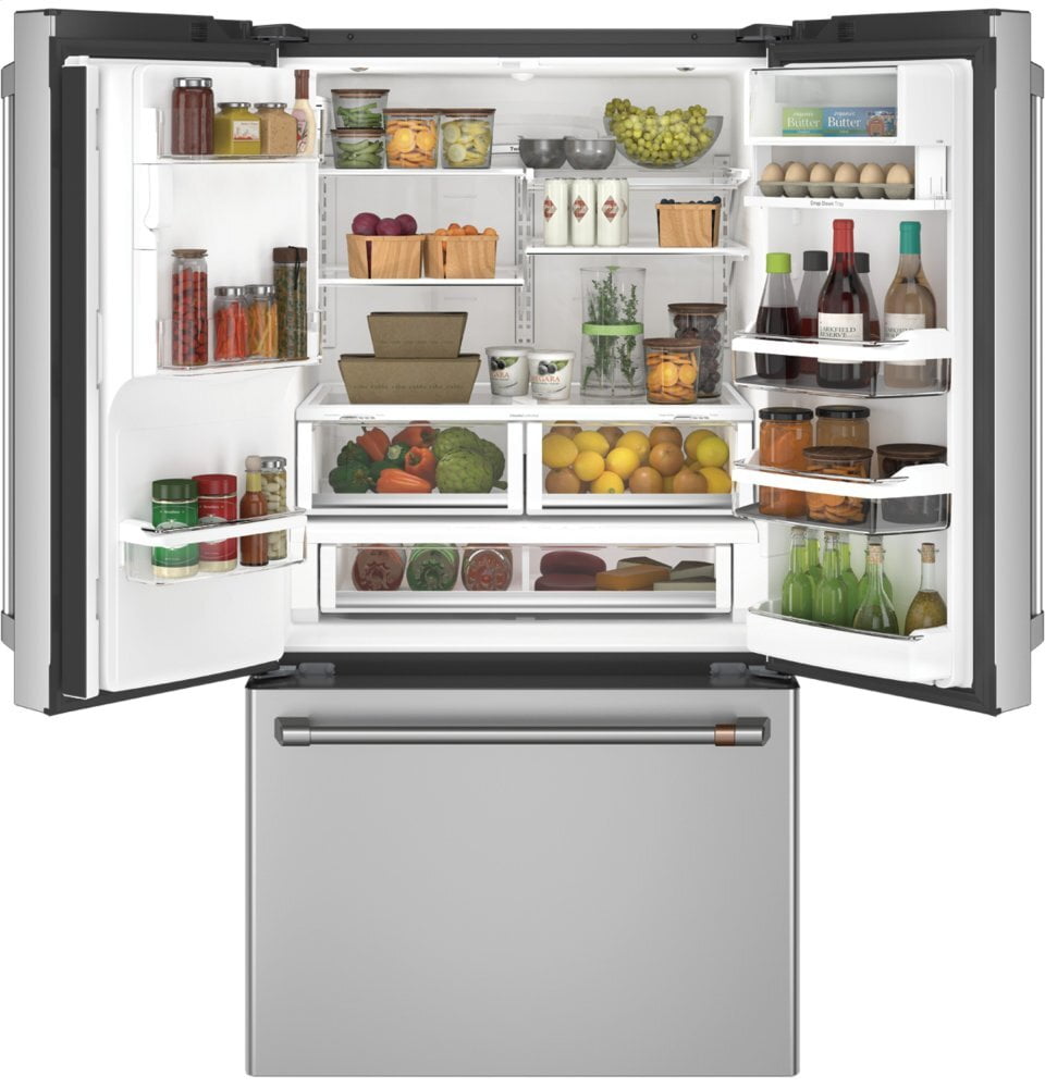 Cafe CFE28UP2MS1 Café Energy Star® 27.8 Cu. Ft. Smart French-Door Refrigerator With Keurig® K-Cup® Brewing System