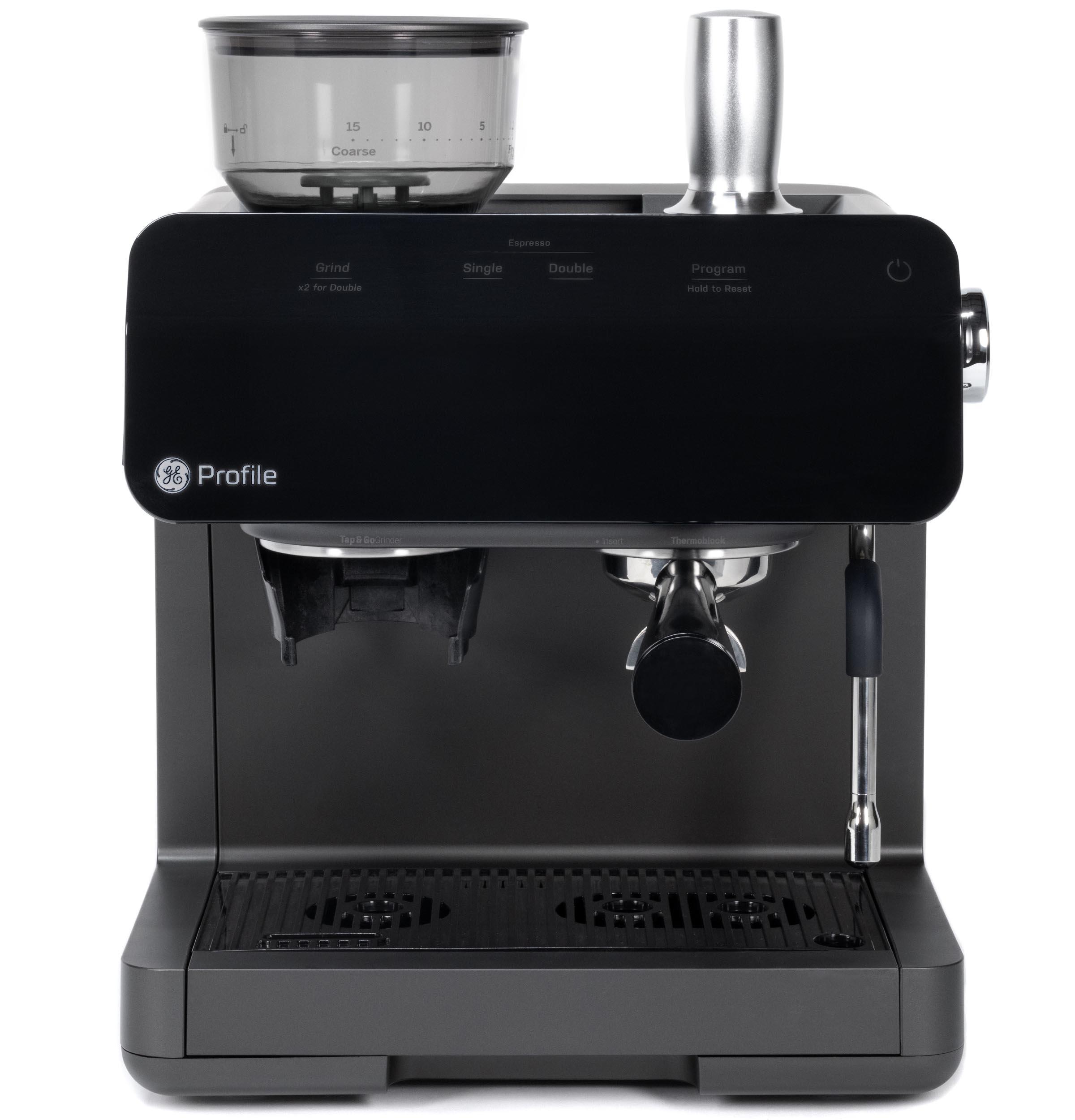 Ge Appliances P7CESAS6RBB Ge Profile™ Semi Automatic Espresso Machine + Frother