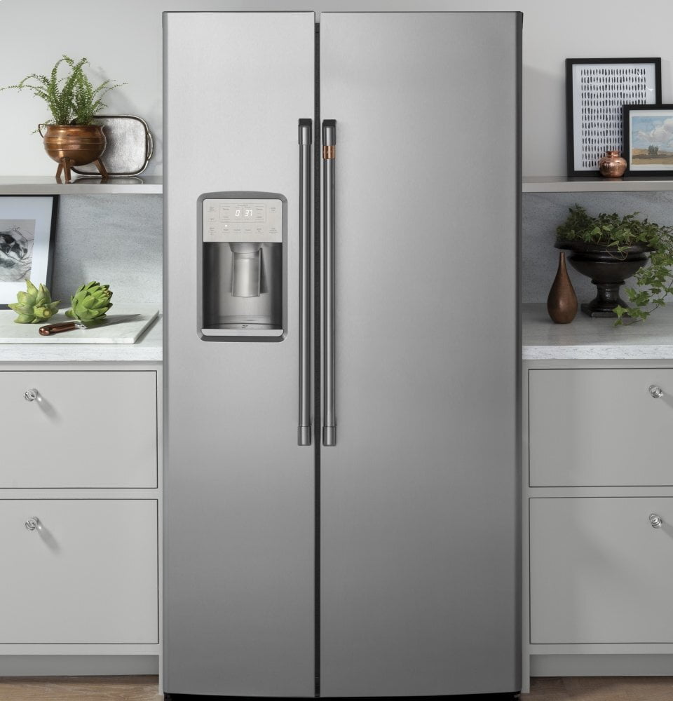 Cafe CZS22MP2NS1 Café 21.9 Cu. Ft. Counter-Depth Side-By-Side Refrigerator
