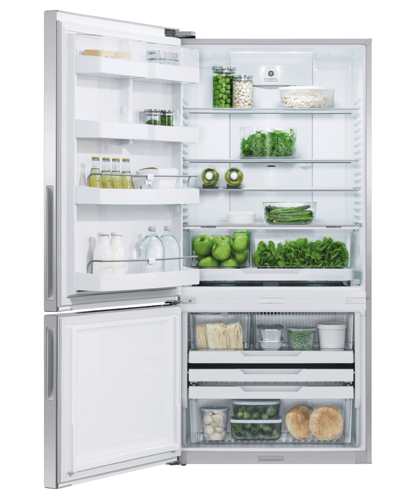 Fisher & Paykel RF170BLPX6N Freestanding Refrigerator Freezer, 32", 17.5 Cu Ft