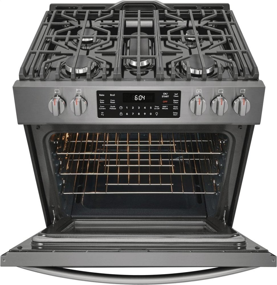 Frigidaire FGGH3047VD Frigidaire Gallery 30'' Front Control Gas Range With Air Fry