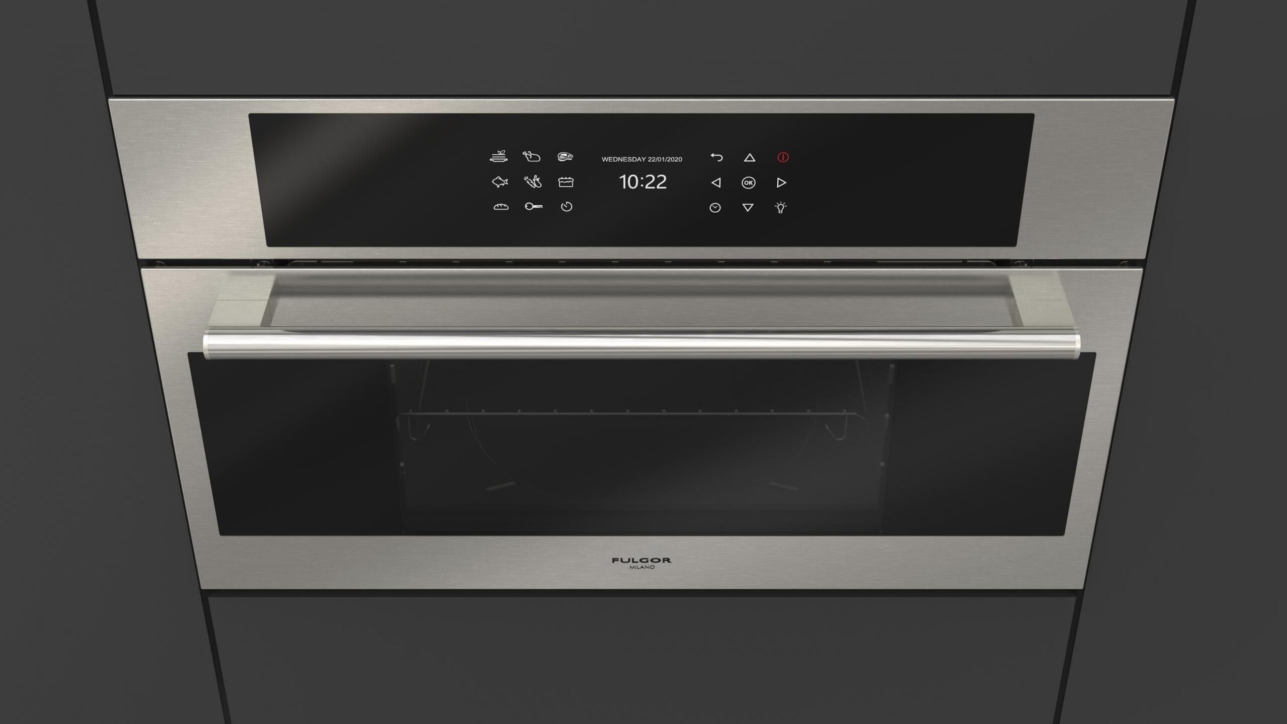 Fulgor Milano F7DSCO30S1 30" Combi Steam Oven - Stainless Steel