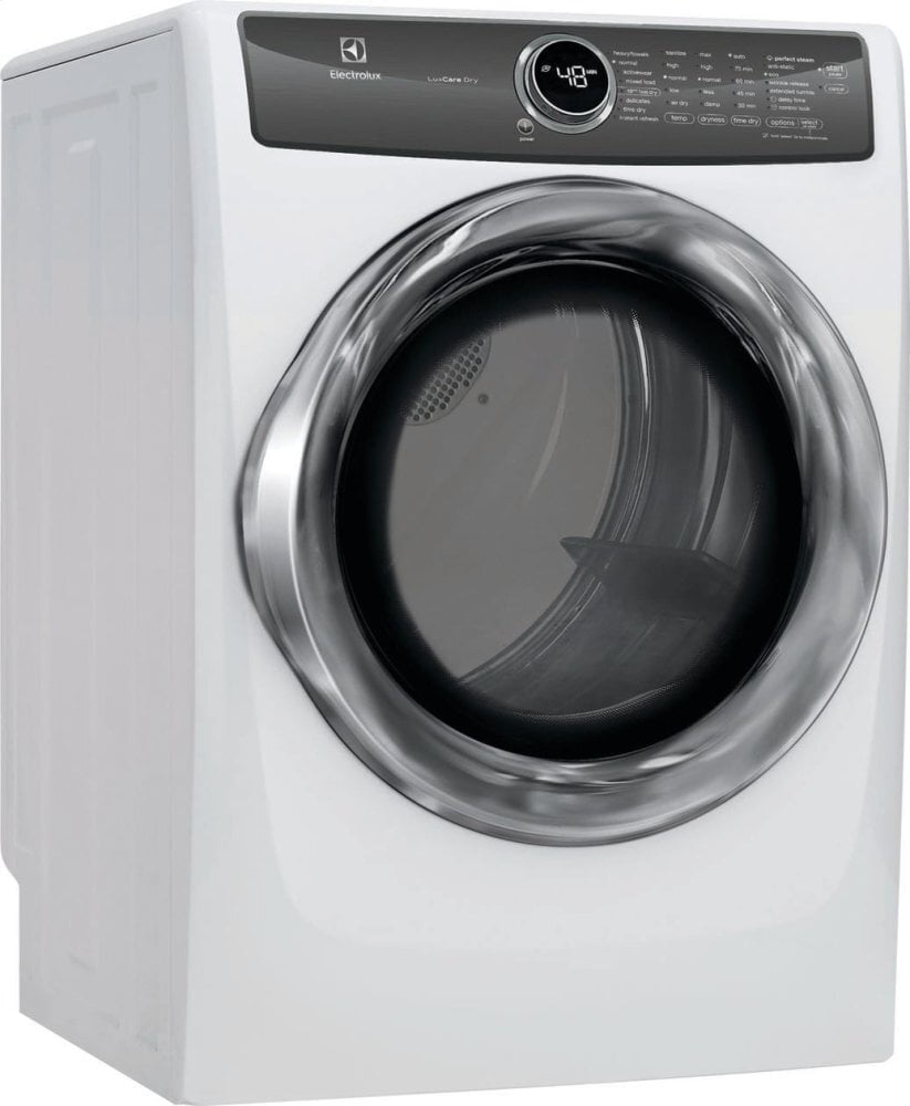 Electrolux EFMG527UIW Front Load Perfect Steam™ Gas Dryer With Luxcare® Dry And Instant Refresh - 8.0 Cu. Ft.