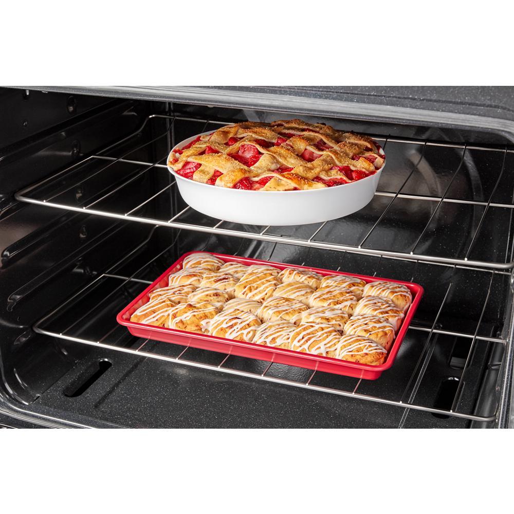 Amana AGR4203MNW Amana® 30-Inch Gas Range With Easy-Clean Glass Door