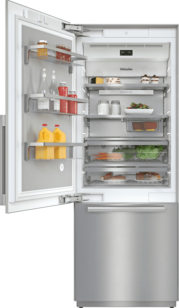 Miele KF2812SF STAINLESS STEEL Kf 2812 Sf - Mastercool™ Fridge-Freezer For High-End Design And Technology On A Large Scale.