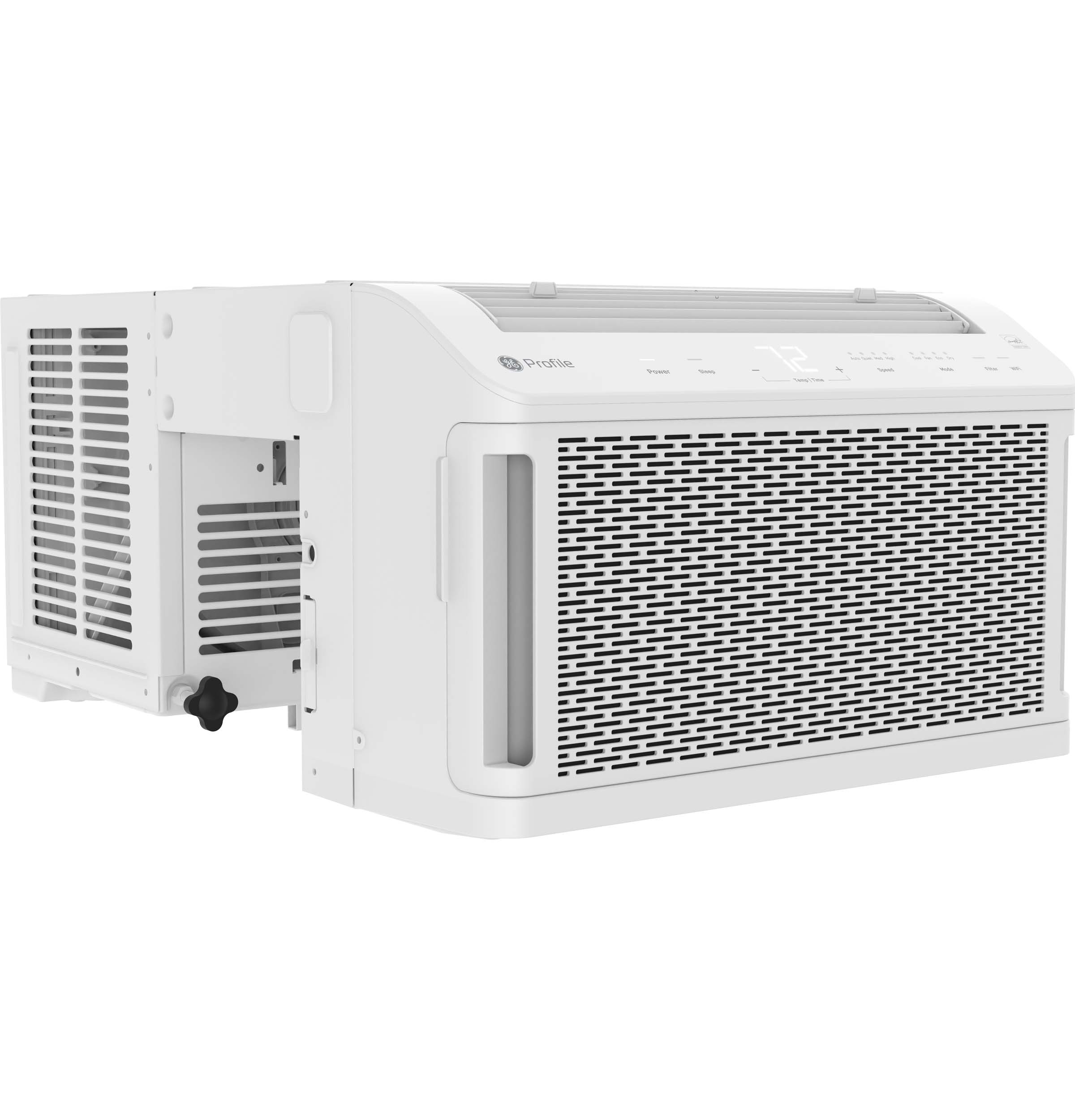 Ge Appliances AHTT08BC Ge Profile Clearview™ 8,300 Btu Smart Ultra Quiet Window Air Conditioner For Medium Rooms Up To 350 Sq. Ft.