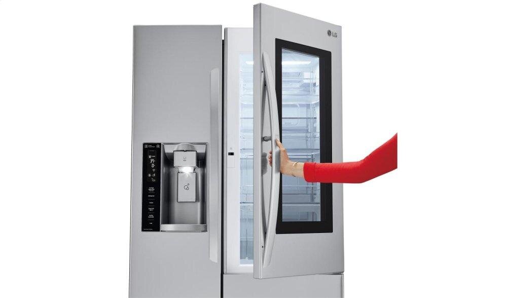 Lg LSXS26396S 26 Cu.Ft. Smart Wi-Fi Enabled Instaview™ Door-In-Door® Refrigerator