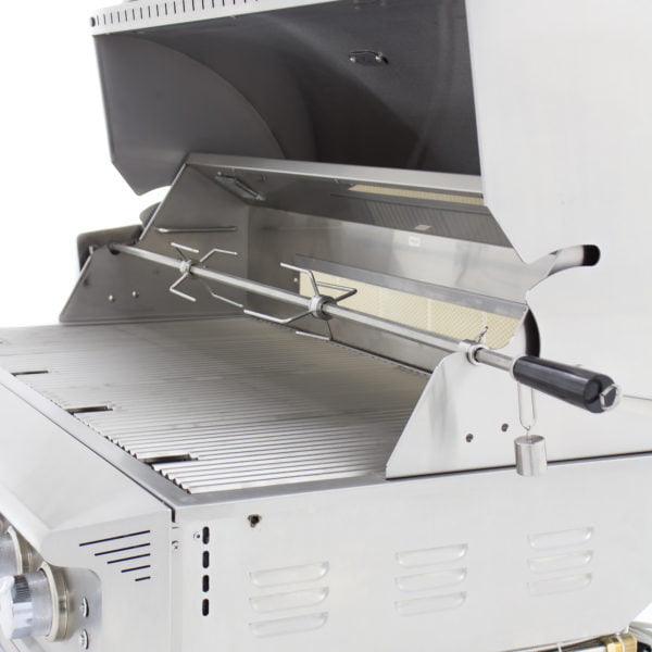 Blaze Grills BLZ4PRONG Blaze Professional 44-Inch 4 Burner Built-In Gas Grill With Rear Infrared Burner - Natural Gas