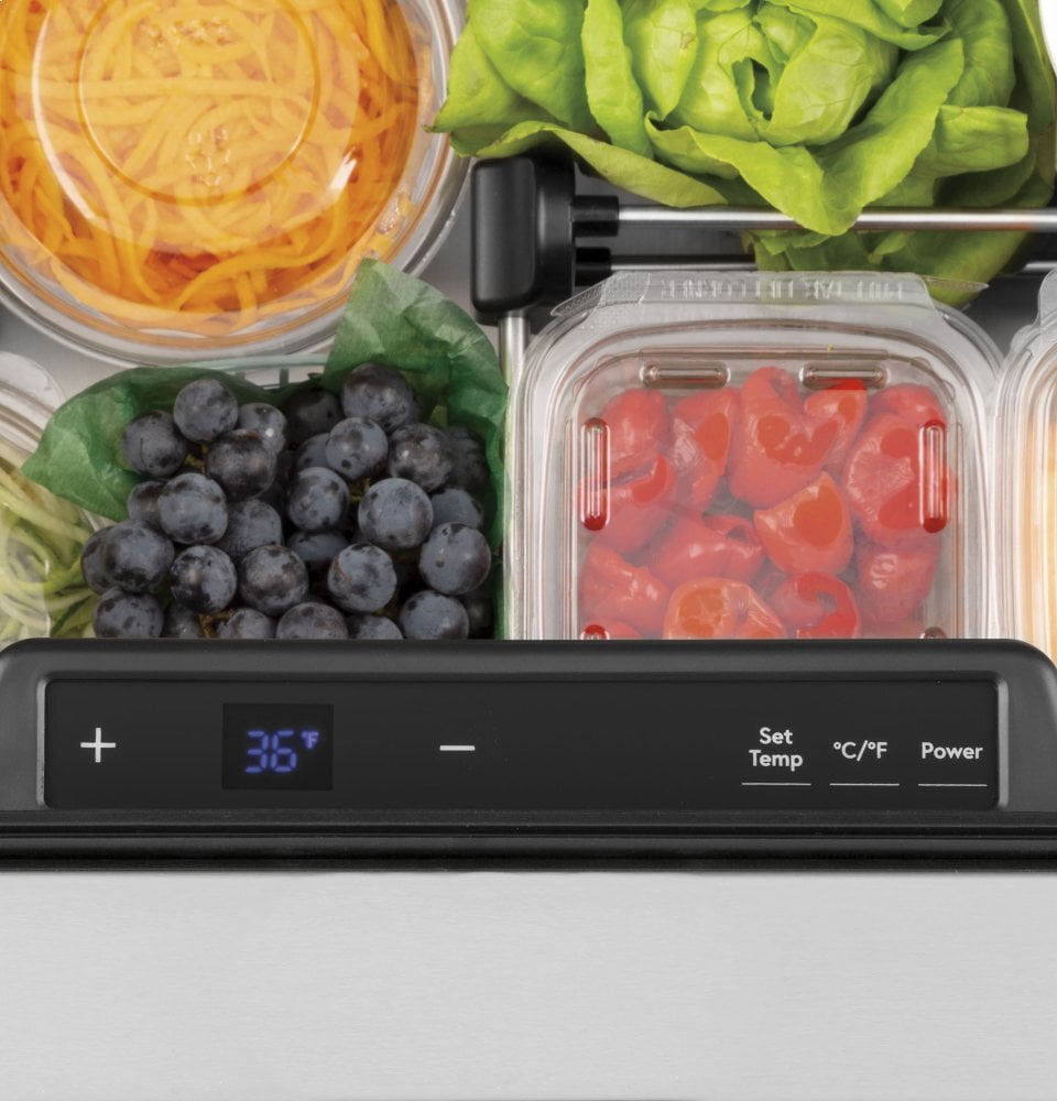 Cafe CDE06RP2NS1 Café 5.7 Cu. Ft. Built-In Dual-Drawer Refrigerator