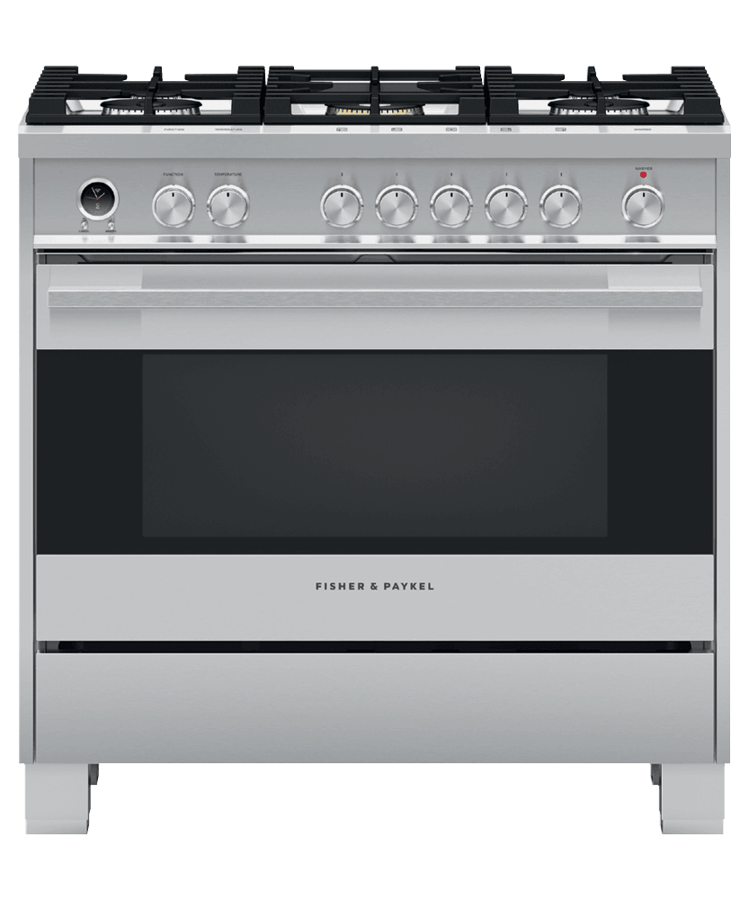 Fisher & Paykel OR36SDG6X1 Dual Fuel Range, 36