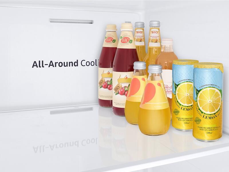 Samsung RS28A500ASR 28 Cu. Ft. Smart Side-By-Side Refrigerator In Stainless Steel