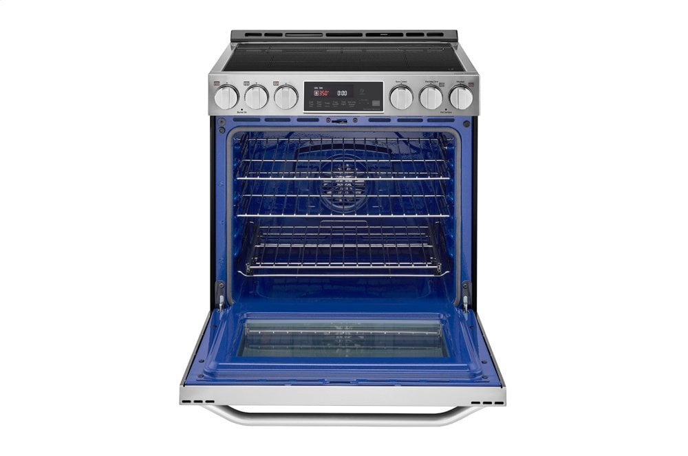 Lg LSIS3018SS Lg Studio 6.3 Cu. Ft. Induction Slide-In Range With Probake Convection® And Easyclean®