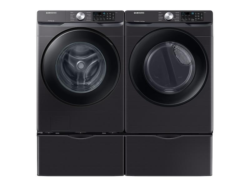 Samsung DVG51CG8000V 7.5 Cu. Ft. Smart Gas Dryer With Sensor Dry In Brushed Black