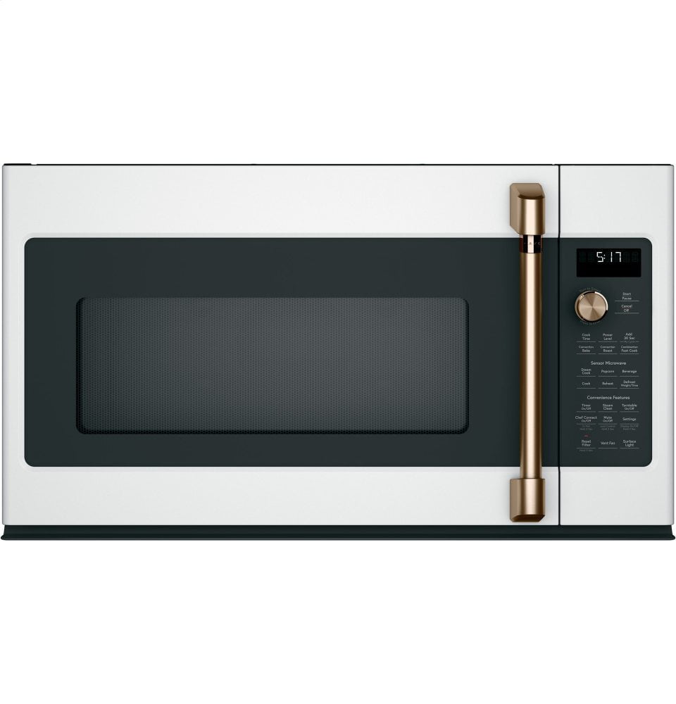 Cafe CVM517P4MW2 Café 1.7 Cu. Ft. Convection Over-The-Range Microwave Oven