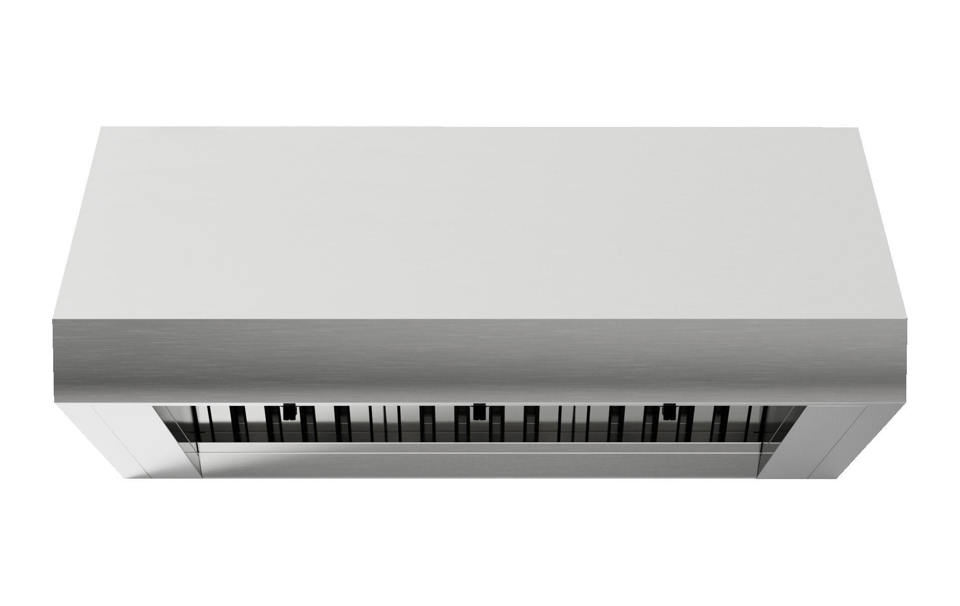Xo Appliance XOGV48S Outdoor Hood, 48Inw, 33Ind, 18Int, 1200Cfm, Leds, Pro Baffle Filters