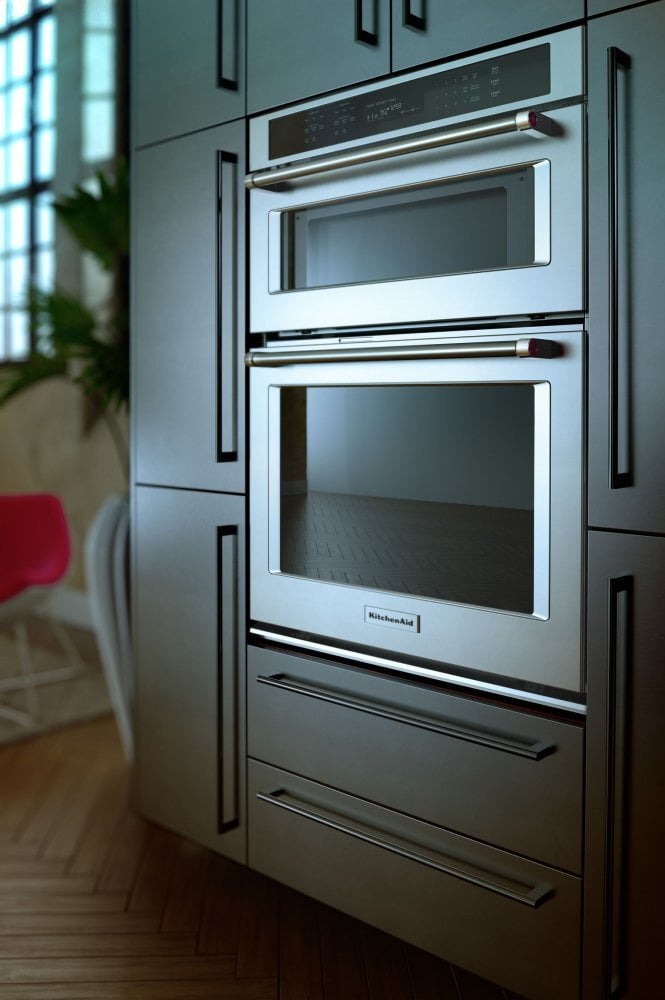 Kitchenaid KOCE500ESS 30" Combination Wall Oven With Even-Heat™ True Convection (Lower Oven) - Stainless Steel