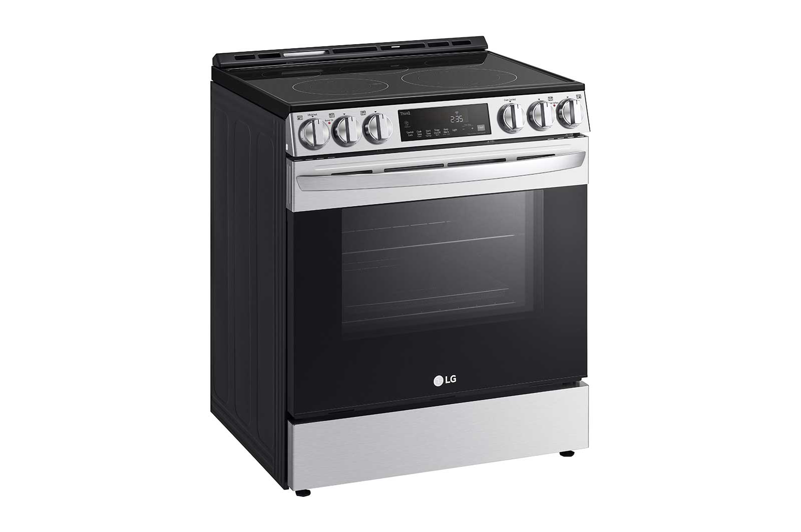 Lg LSEL6333F 6.3 Cu Ft. Smart Wi-Fi Enabled Fan Convection Electric Slide-In Range With Air Fry & Easyclean®