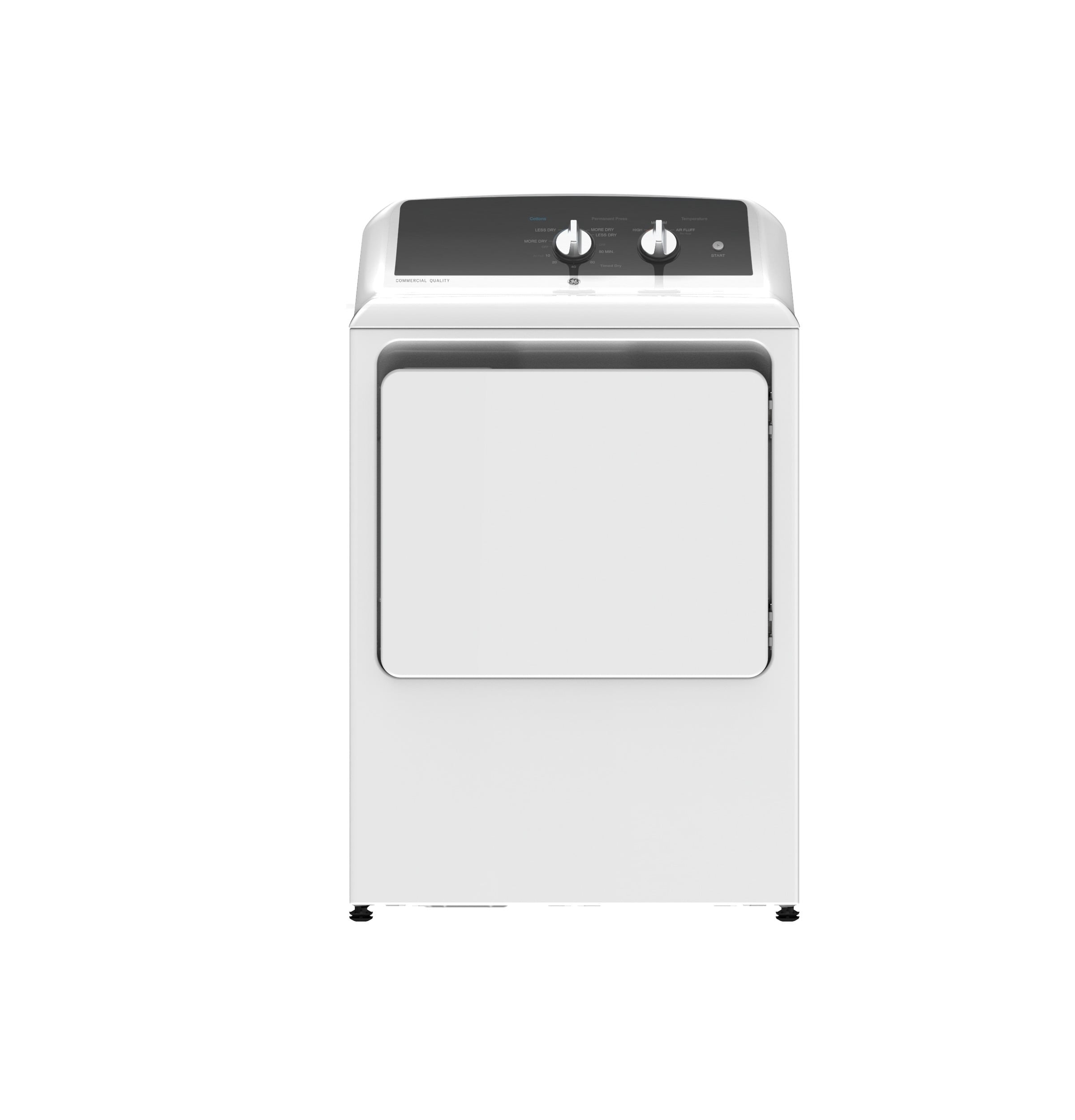 Ge Appliances GTX52GASPWB Ge® 6.2 Cu. Ft. Capacity Aluminized Alloy Drum Gas Dryer