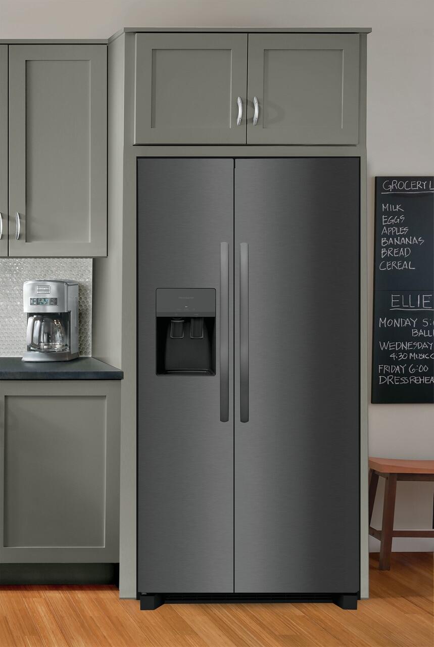 Frigidaire FRSS2623AD Frigidaire 25.6 Cu. Ft. 36'' Standard Depth Side By Side Refrigerator