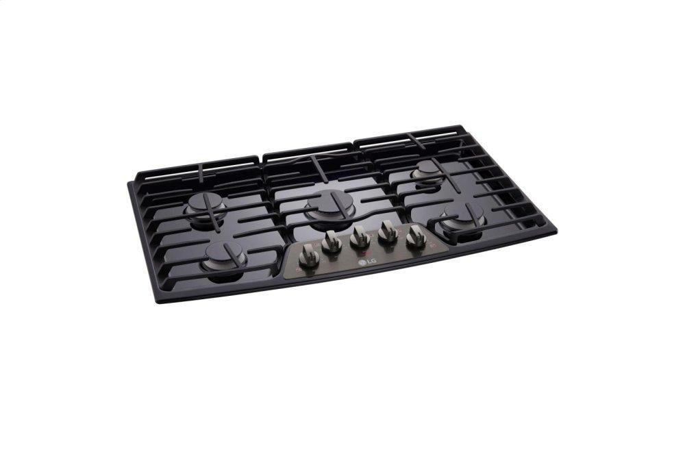 Lg LCG3611BD 36'' Gas Cooktop With Superboil™