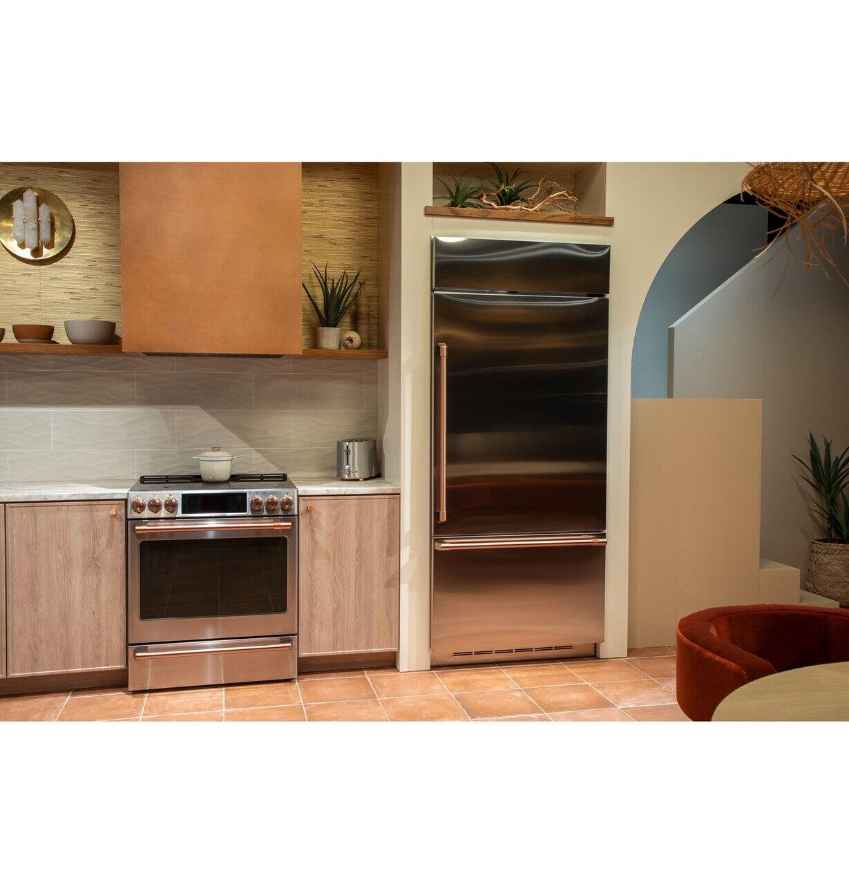 Cafe CDB36RP2PS1 Café™ 21.3 Cu. Ft. Built-In Bottom-Freezer Refrigerator