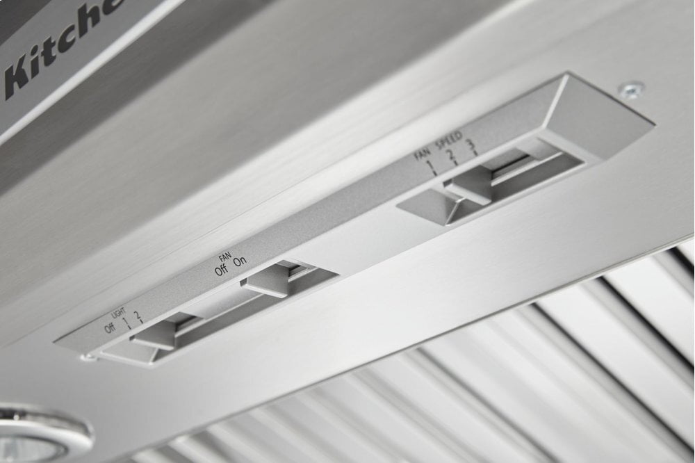 Kitchenaid KVUC600JSS 30" 585 Cfm Motor Class Commercial-Style Under-Cabinet Range Hood System - Stainless Steel