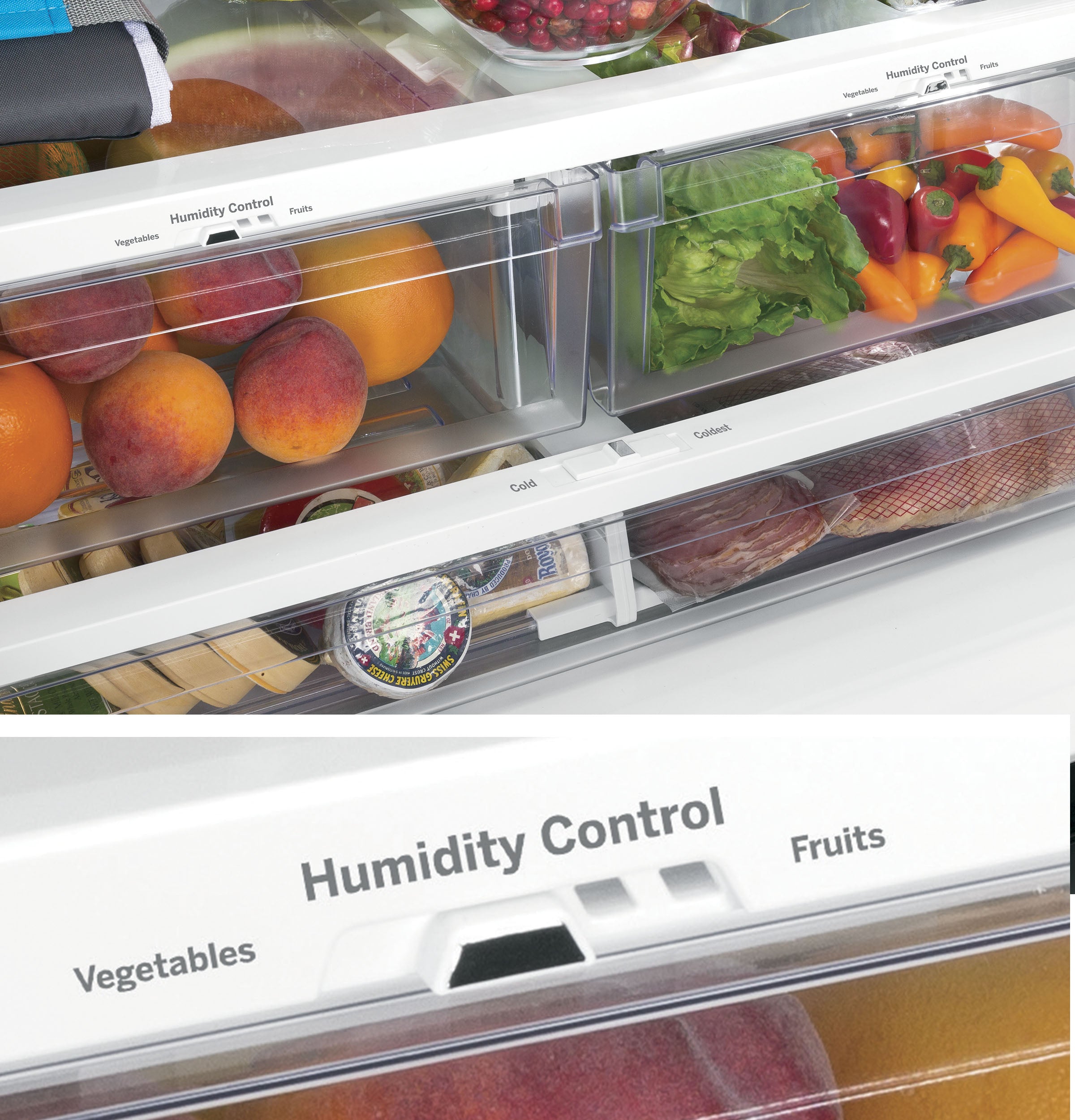 Ge Appliances GNE25JSKSS Ge® Energy Star® 24.7 Cu. Ft. French-Door Refrigerator
