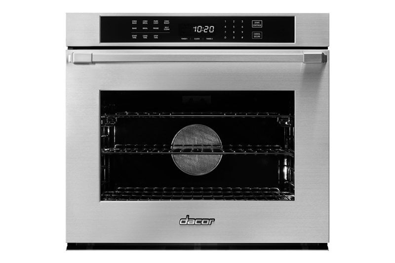 Dacor HWO130PC 30" Single Wall Oven, Dacormatch, With Pro Style Handle (End Caps In Stainless Steel)