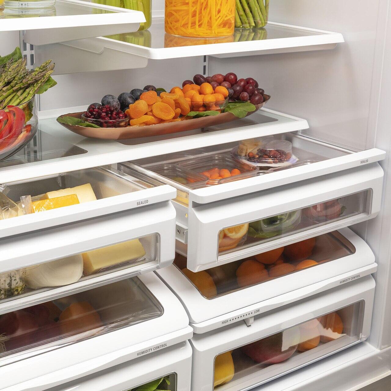 Cafe CDB36RP2PS1 Café™ 21.3 Cu. Ft. Built-In Bottom-Freezer Refrigerator