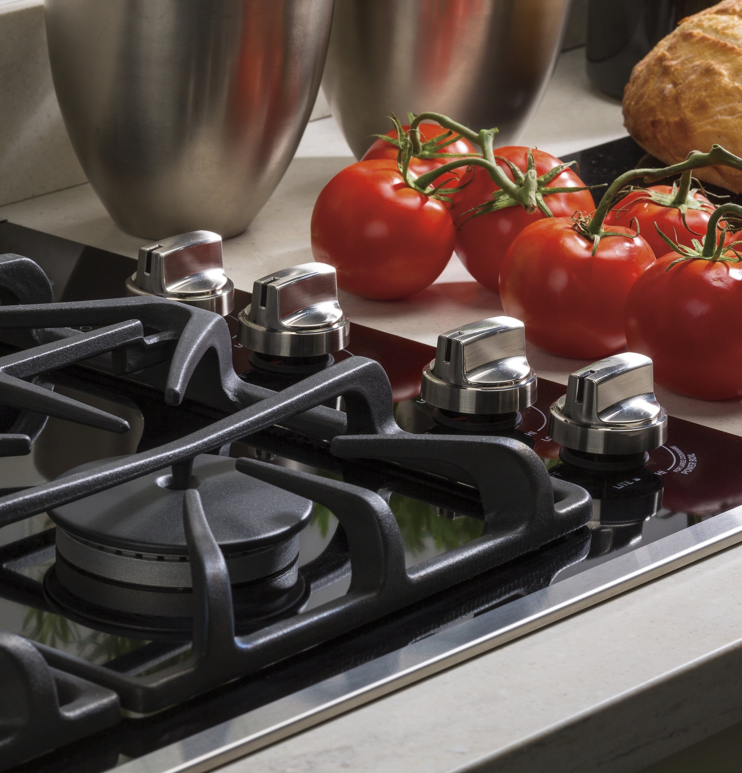 Ge Appliances JGP5530SLSS Ge® 30" Built-In Gas On Glass Cooktop With Dishwasher Safe Grates