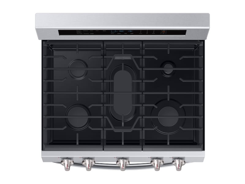 Samsung NX58R6631SS 5.8 Cu. Ft. Freestanding Gas Range With True Convection In Stainless Steel