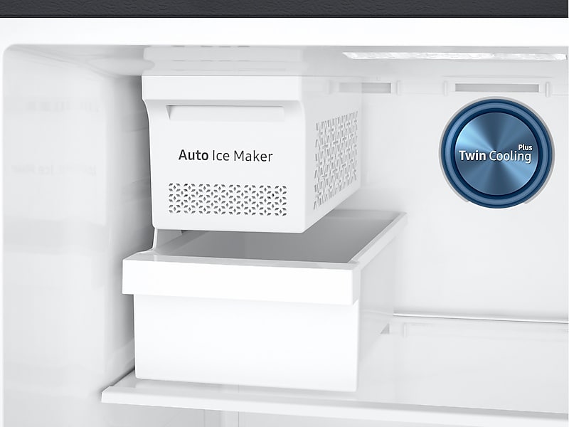 Samsung RT21M6215SR 21 Cu. Ft. Top Freezer Refrigerator With Flexzone™ And Ice Maker In Stainless Steel