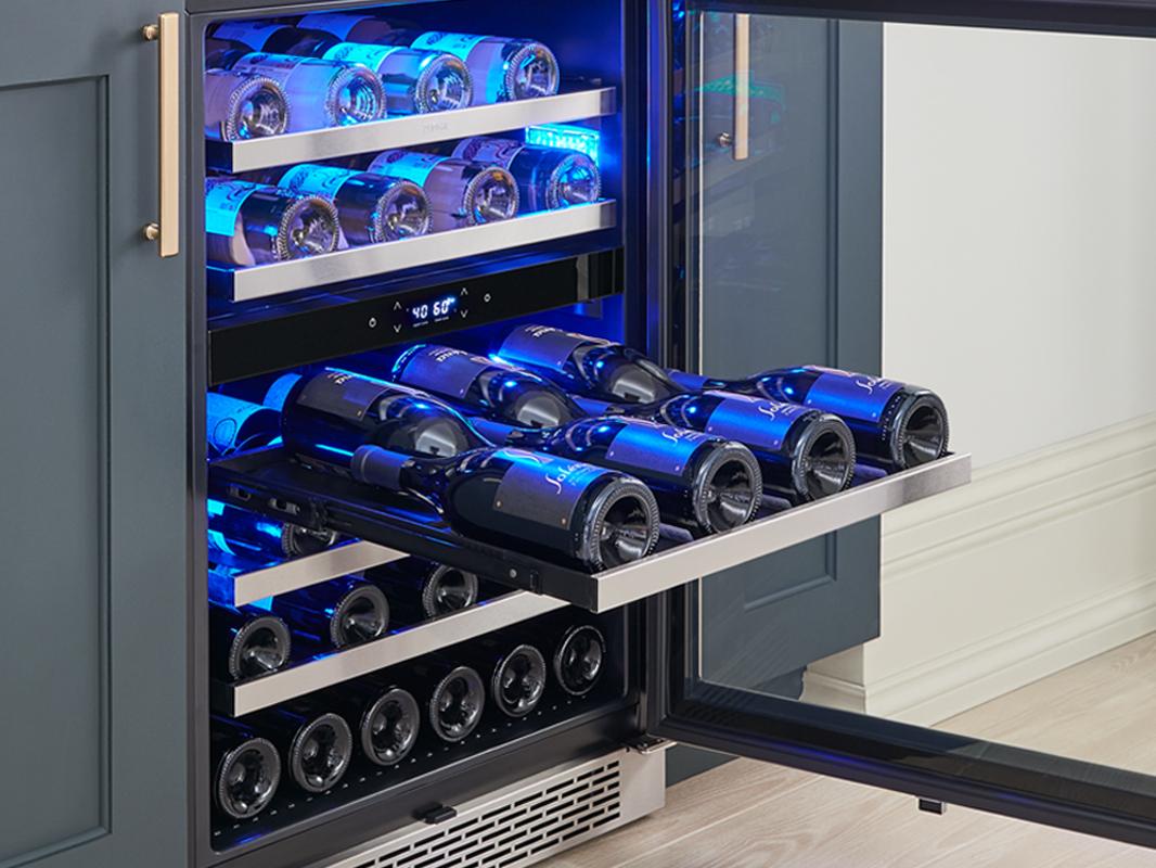 Zephyr PRPW24C02AG 24" Pro Dual Zone Wine Cooler